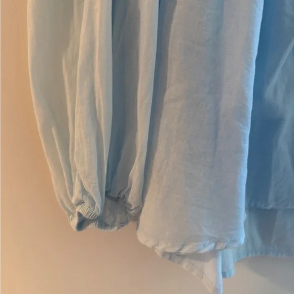 NEW Greek Archaic Kori Mao Collar Long Sleeve Shirt - Picture 12 of 14